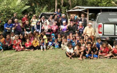 Program ziarah ukhwah ke Kg. Orang Asli Sg. Sarok.